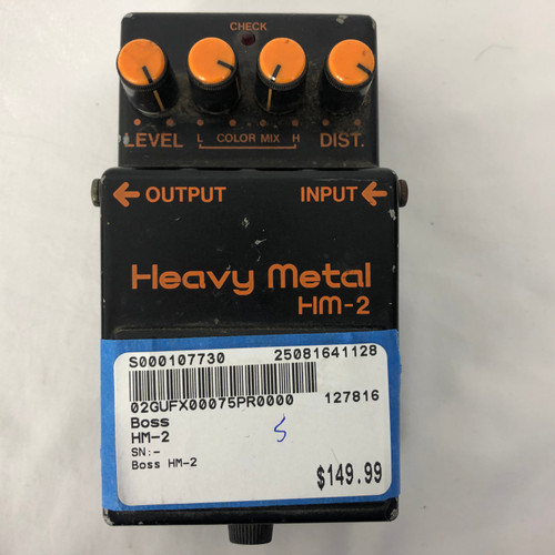 Vist Large View of Product Image Which is Used Boss HM-2 Distortion Pedal