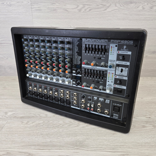 Vist Large View of Product Image Which is Used Behringer PMP1680S EUROPOWER MIXER Powered Mixing Head