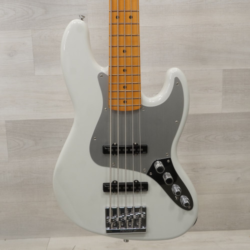 Vist Large View of Product Image Which is Used Fender American Ultra II Jazz Bass V Bass Guitar White