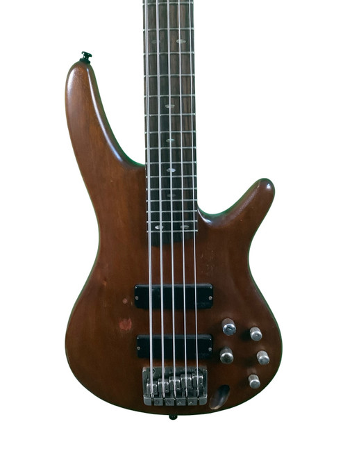 Vist Large View of Product Image Which is Used Ibanez SR-505 BASS Bass Guitar Wood 5-String
