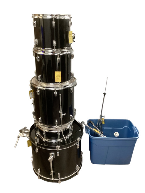 Vist Large View of Product Image Which is Used Pacific 5 PC Drum Kit W/ Hardware 