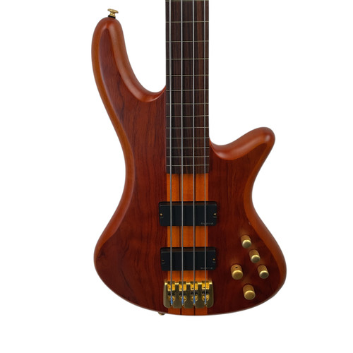 Vist Large View of Product Image Which is Used Schecter STILETTO STUDIO 4 FL Bass Guitar Wood 4-String