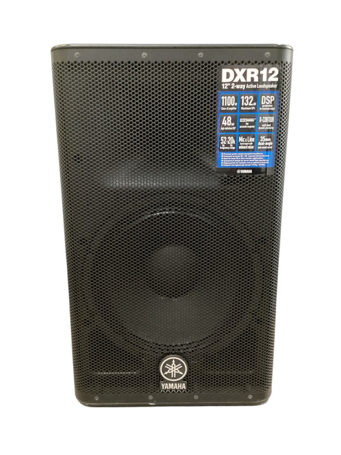 Vist Large View of Product Image Which is Used Yamaha DXR12 Powered Full Range Speaker w/Cover