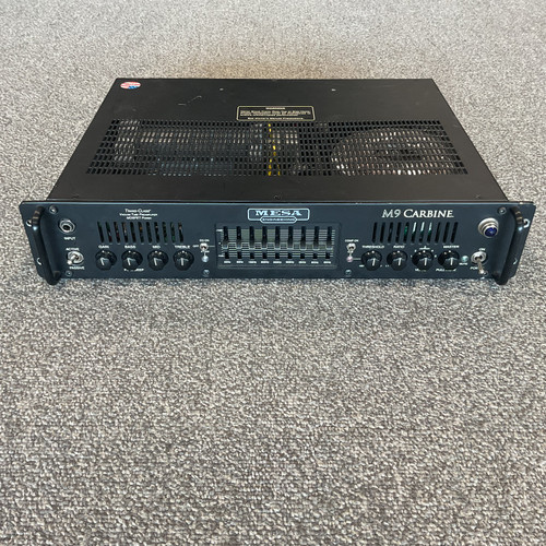 Vist Large View of Product Image Which is Used MESA BOOGIE M9 CARBINE HEAD Rackmount Bass Amplifier