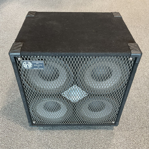 Vist Large View of Product Image Which is Used SWR GOLIATH II 4X10 Bass Guitar Cabinet