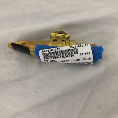 Vist Large View of Product Image Which is Used Morgan 7M HARD RUBBER TENOR MOUTHPIECE Band Instrument Mouthpiece