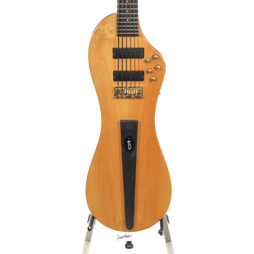 Vist Large View of Product Image Which is Used Barker 6 STRING ELECTRIC UPRIGHT Bass Guitar Wood 6-String