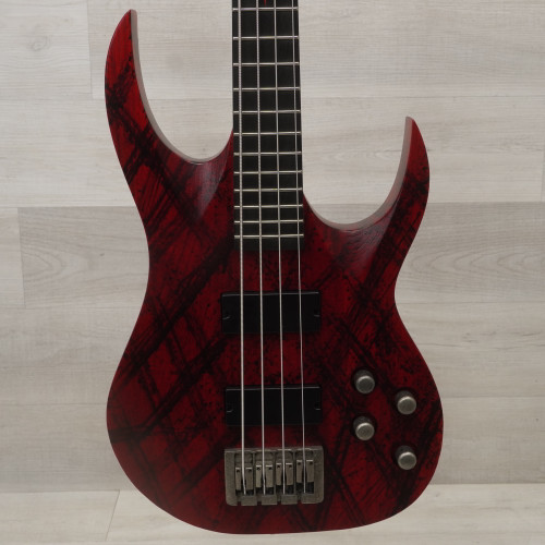 Vist Large View of Product Image Which is Used Solar Ab2.4 Canibalismo Bass Guitar Custom Graphics