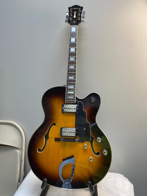 Vist Large View of Product Image Which is Used De Armond X-155 MIK Vintage Electric Guitar Sunburst 6-String