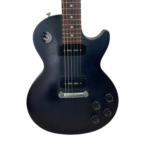 Vist Large View of Product Image Which is Used Gibson LES PAUL MELODY MAKER 120TH ANNIV LP Type Electric Guitar Black 6-String
