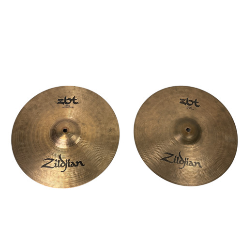 Vist Large View of Product Image Which is Used Zildjian ZBT 14IN HI HATS Hi Hat Cymbals 14"