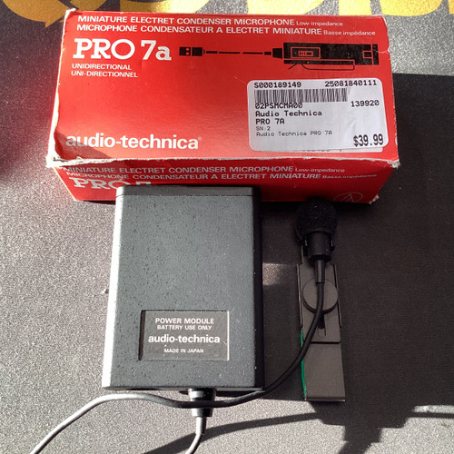 Vist Large View of Product Image Which is Used Audio Technica PRO 7A Condenser Microphone
