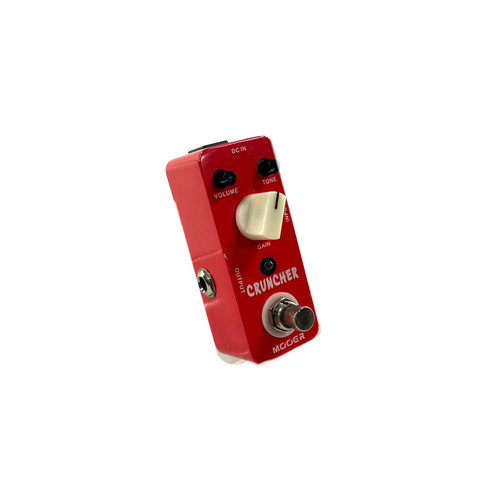 Used Mooer Cruncher Overdrive Pedal Vist Large View of Product Image Which is Used Mooer Cruncher Overdrive Pedal