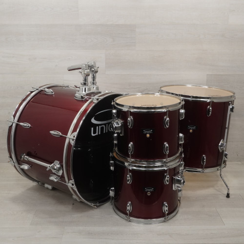Vist Large View of Product Image Which is Used Union 4-piece Drum Kit - Red - Local Pickup Only