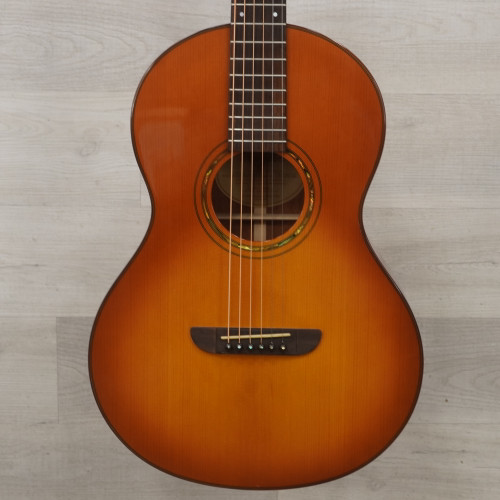 Vist Large View of Product Image Which is Used Washburn Timeless TCP130SWK Acoustic Guitar - Amber Burst - Slight Bridge Lift - See Photos - Case Included