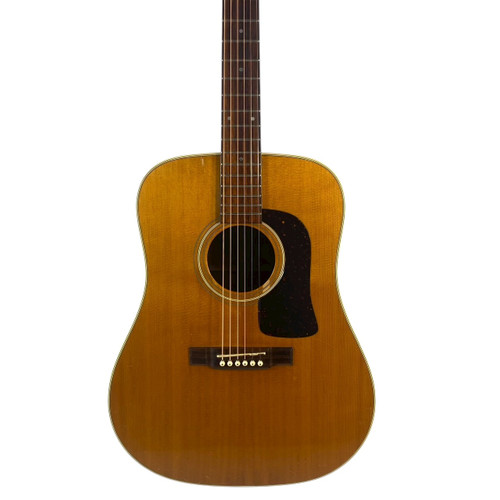 Vist Large View of Product Image Which is Used Washburn D27S Solid Top Acoustic Guitar Natural