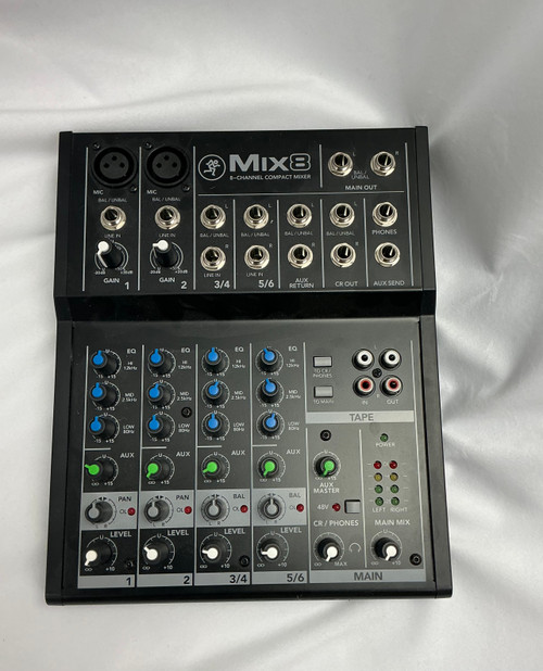 Vist Large View of Product Image Which is Used Mackie MIX 8 