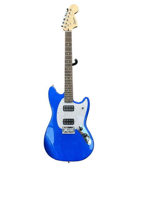 Vist Large View of Product Image Which is Used Squier MUSTANG S Type Electric Guitar Blue 6-String