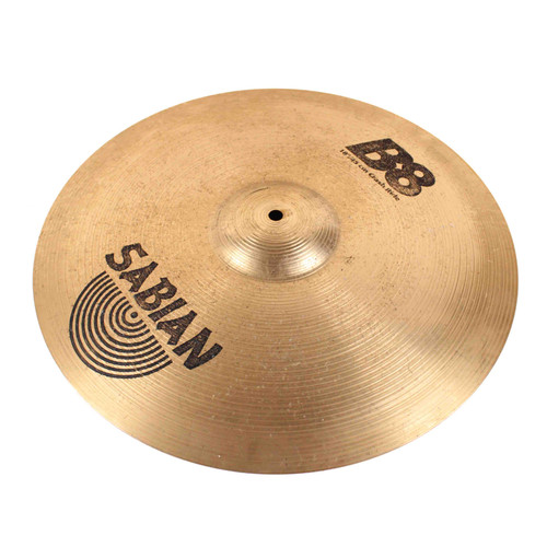 Used Sabian 18 B8 CRASH RIDE Crash Cymbal 18" Vist Large View of Product Image Which is Used Sabian 18 B8 CRASH RIDE Crash Cymbal 18"