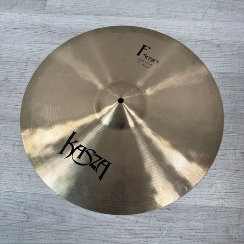 Vist Large View of Product Image Which is Used Kasza Cymbals F Series Light Crash Cymbal - 18-inch