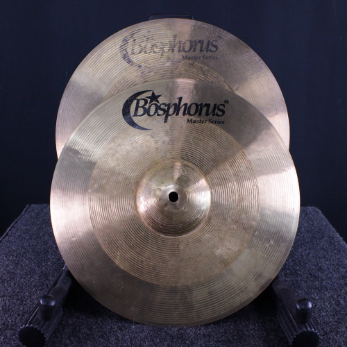 Vist Large View of Product Image Which is Used Bosphorus MASTER SERIES HI HATS Hi Hat Cymbals 13"