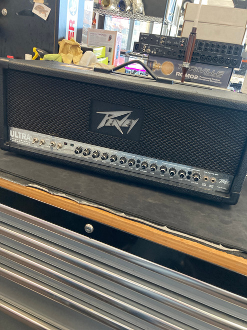 Vist Large View of Product Image Which is Used Peavey ULTRA PLUS W/FTSW Tube Guitar Amplifier Head