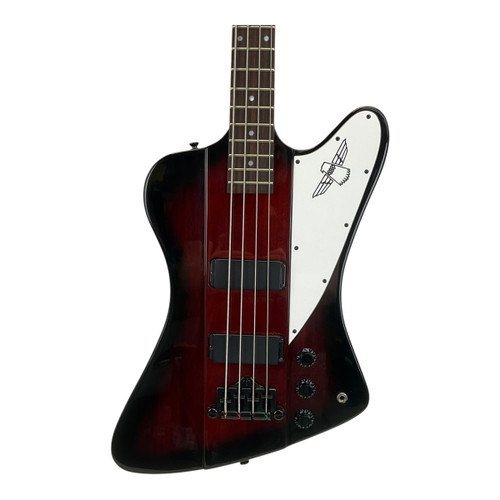 Vist Large View of Product Image Which is Used Epiphone Thunderbird Bass Guitar Red 4-String