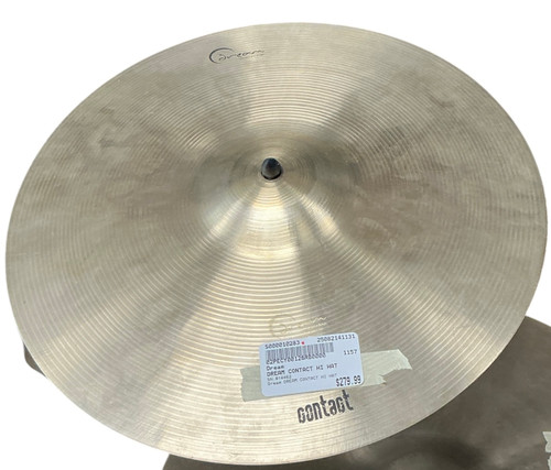 Vist Large View of Product Image Which is Used Dream DREAM CONTACT HI HAT Hi Hat Cymbals 14"