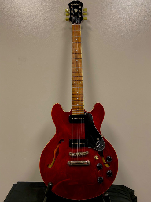 Vist Large View of Product Image Which is Used Epiphone ES-339 P90 PRO 2016 RED LP Type Electric Guitar Red 6-String