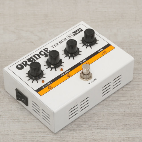 Vist Large View of Product Image Which is Used Orange Terror Stamp Solid State Pedal Amp