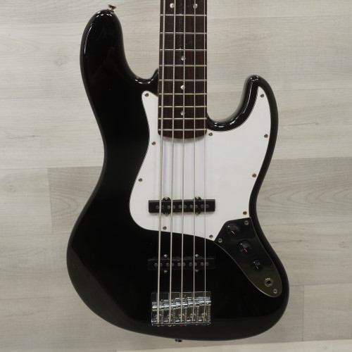 Vist Large View of Product Image Which is Used Squier Affinity J-bass Guitar Black 5-String