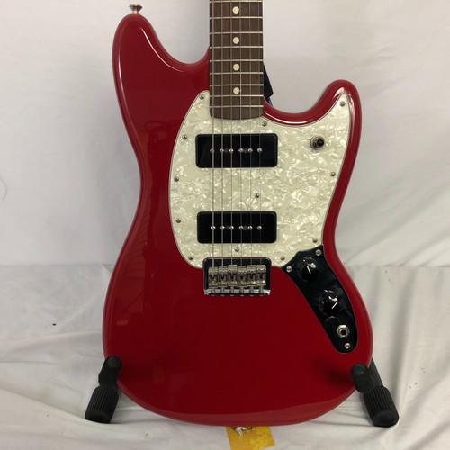 Vist Large View of Product Image Which is Used Fender PAWN SHOP PLAYER MUSTANG Offset Double Cutaway Electric Guitar Red 6-String