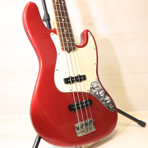 Vist Large View of Product Image Which is Used Fender AMERICAN STANDARD JAZZ BASS Bass Guitar Red 4-String