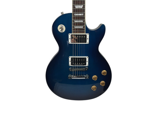 Vist Large View of Product Image Which is Used Gibson 2011 LES PAUL STUDIO CLASSIC LP Type Electric Guitar Blue 6-String
