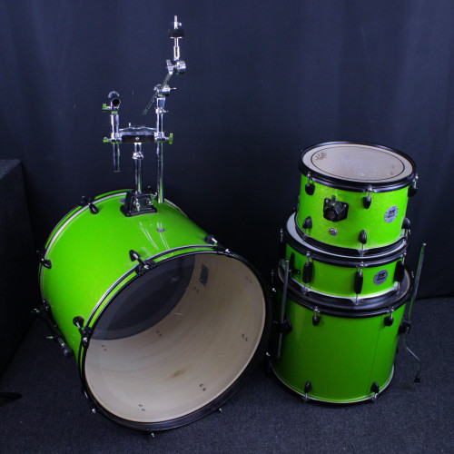 Vist Large View of Product Image Which is Used Ddrum 4PC D2R DRUM KIT Drum Shell Kit Green