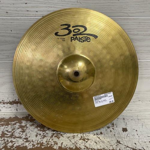 Vist Large View of Product Image Which is Used - Paiste 14IN 302 HI HATS - Hi Hat Cymbals 14"