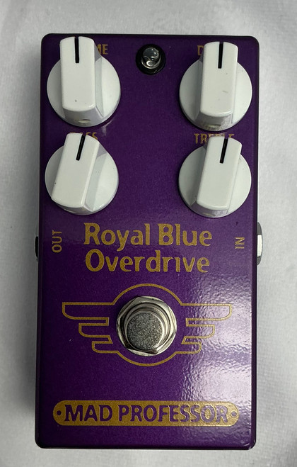 Vist Large View of Product Image Which is Used Mad Professor ROYAL BLUE OVERDRIVE Overdrive Pedal