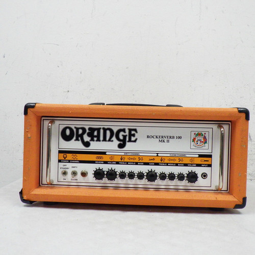 Vist Large View of Product Image Which is Used Orange Rockerverb 100 MKII Tube Guitar AmpHead
