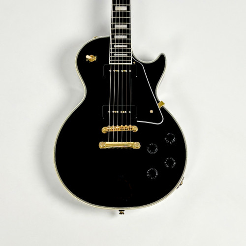 Vist Large View of Product Image Which is Used Epiphone LES PAUL CUSTOM P-90 Electric Guitar Black 6-String