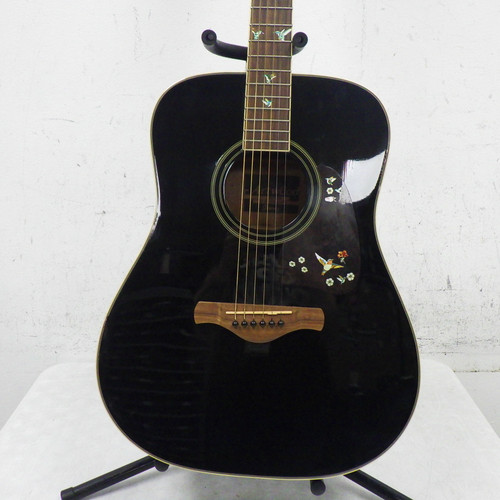 Vist Large View of Product Image Which is Used Ibanez Artwood AW70-BK Acoustic Guitar Black