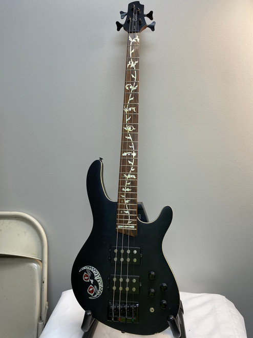 Vist Large View of Product Image Which is Used Cort C4 H Bass Guitar Black 4-String