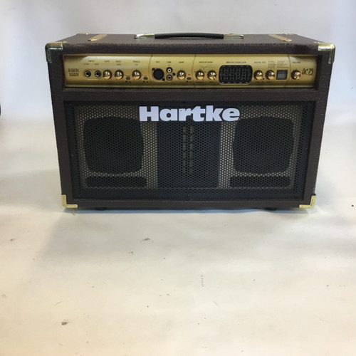 Vist Large View of Product Image Which is Used Hartke AC75 RIBBON 2 x 10 Guitar Speaker Cabinet 2 x 10