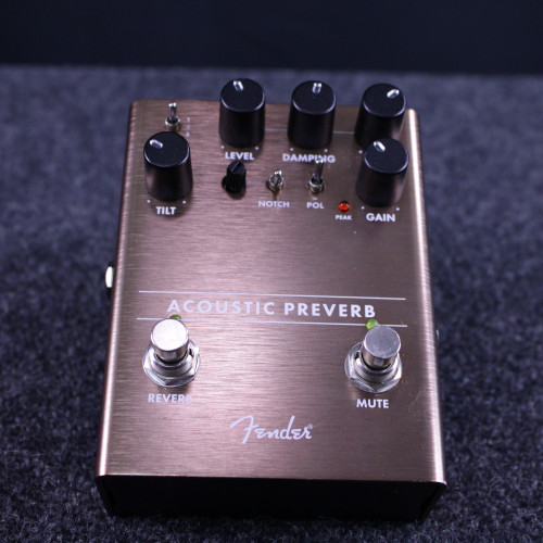 Vist Large View of Product Image Which is Used Fender ACOUSTIC PREVERB Reverb Pedal
