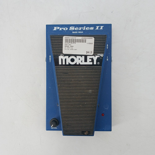 Vist Large View of Product Image Which is Used Morley BASS WAH Vintage Guitar Effects Pedal