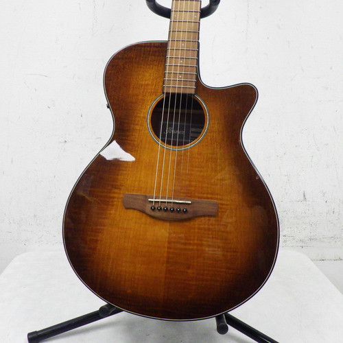 Vist Large View of Product Image Which is Used Ibanez AEG70VVH acoustic Solid Top Acoustic Guitar Sunburst