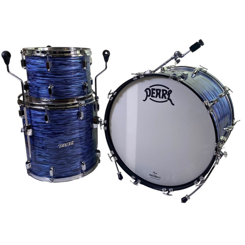 Vist Large View of Product Image Which is Used Pearl 3PC PRESIDENT SERIES DELUXE SHELLS 22" Kick Drum