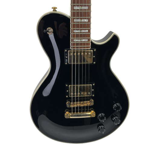Vist Large View of Product Image Which is Used Michael Kelly PATRIOT VINTAGE LP Type Electric Guitar Black 6-String