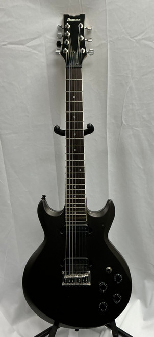 Vist Large View of Product Image Which is Used Ibanez AX 7221 Offset Double Cutaway Electric Guitar Silver/Gray 7-String
