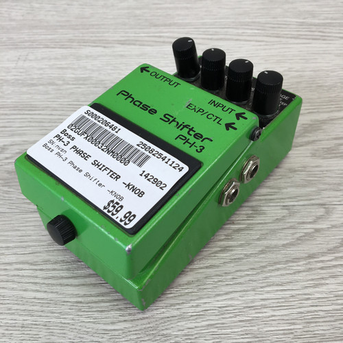 Vist Large View of Product Image Which is Used Boss PH-3 PHASE SHIFTER -KNOB Phaser Pedal