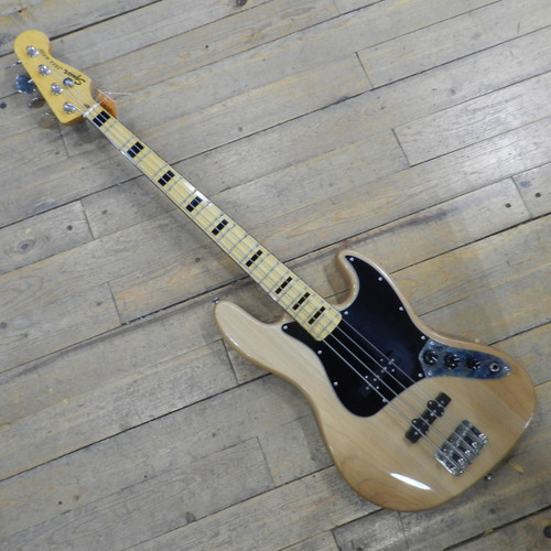 Vist Large View of Product Image Which is Used Squier CLASSIC VIBE JAZZ BASS J Type Bass Guitar Natural 4-String